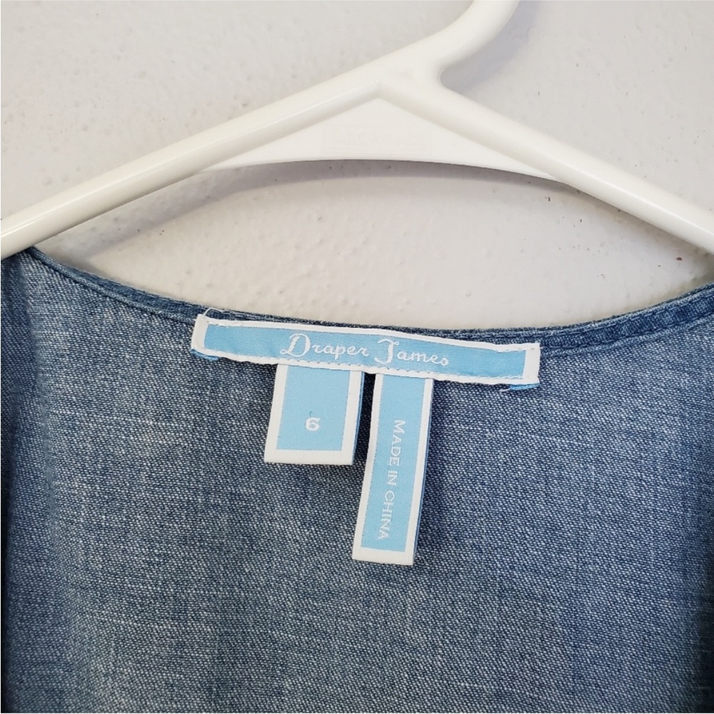 Draper James Chambray Flutter Romper - image 4